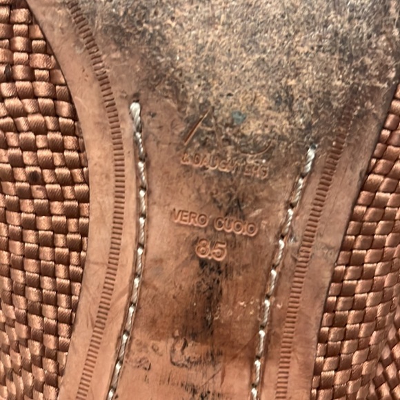 AD & Daughters Brookshire Woven Mules - Picture 4 of 5